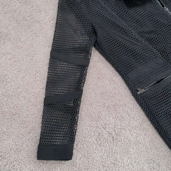 Lucy Paris black net coat mini dress size small - Picture 5 of 13